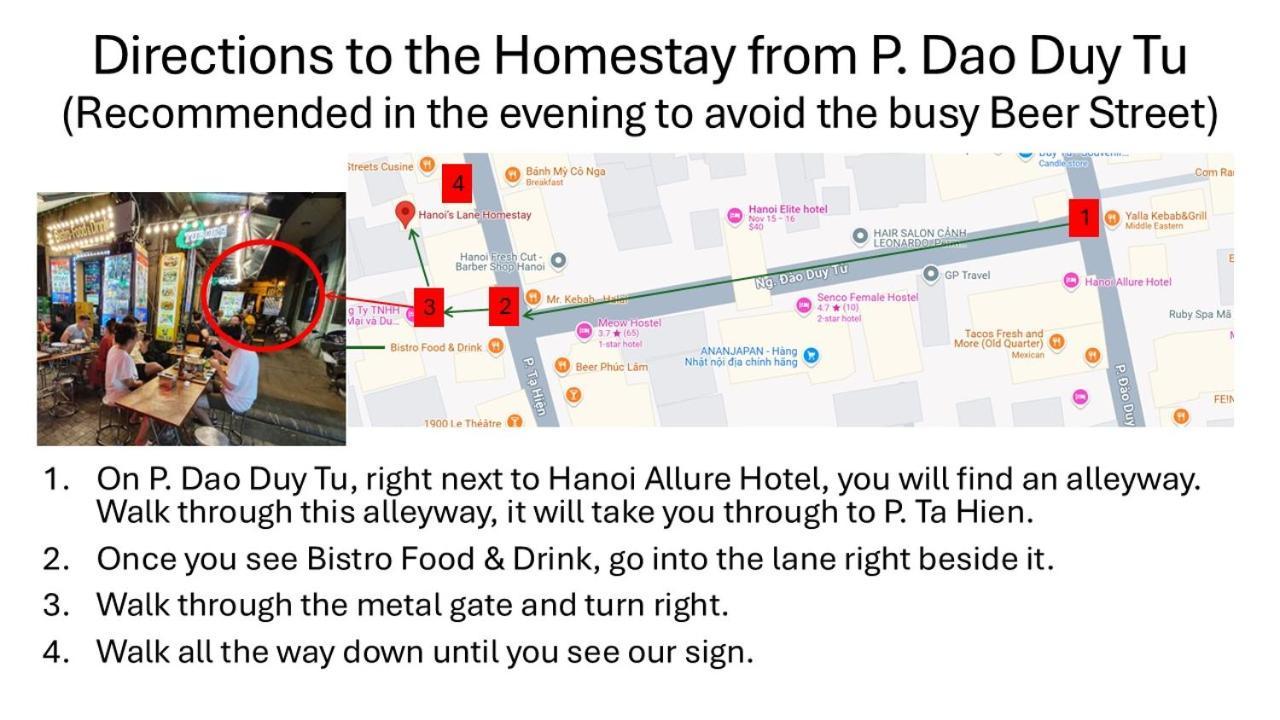 Hanoi'S Lane Homestay Exterior photo